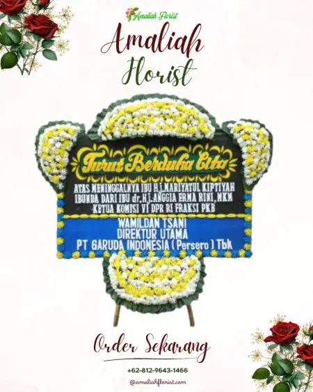 Papan Bunga Duka Graha Raya Bintaro Tangerang Selatan